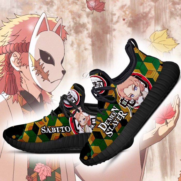 sabito reze shoes demon slayer anime sneakers fan gift idea gearanime 2 - Demon Slayer Merch | Demon Slayer Stuff