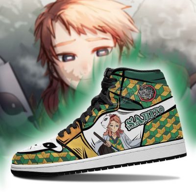 sabito shoes boots demon slayer anime jordan sneakers fan gift idea gearanime 3 - Demon Slayer Merch | Demon Slayer Stuff