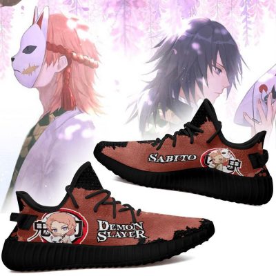 sabito yeezy shoes demon slayer anime sneakers fan gift tt04 gearanime 2 - Demon Slayer Merch | Demon Slayer Stuff