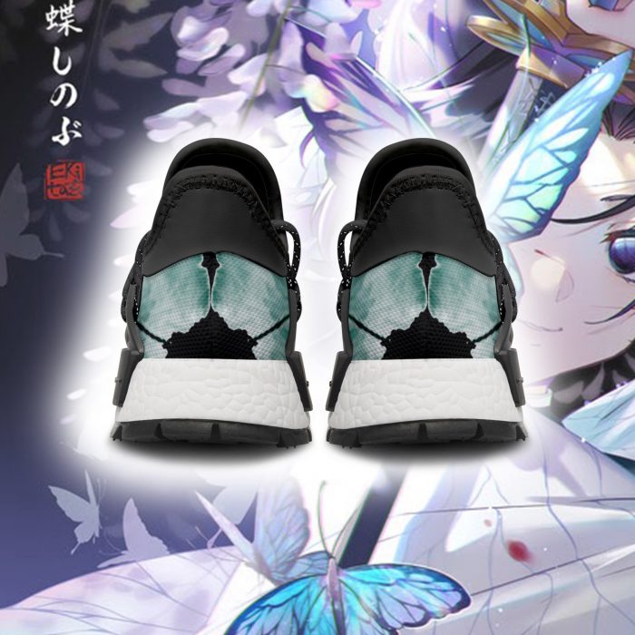 shinobu kocho nmd shoes custom demon slayer anime sneakers gearanime 4 - Demon Slayer Merch | Demon Slayer Stuff