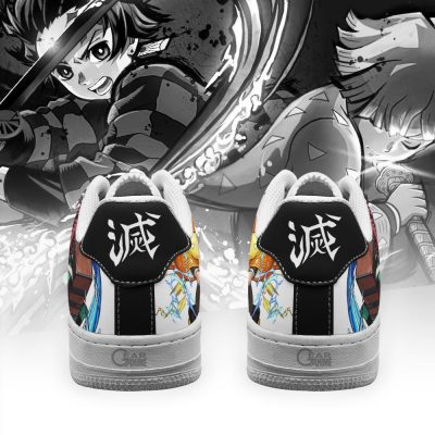 tanjiro and zenitsu air force sneakers demon slayer anime shoes pt10 gearanime 3 - Demon Slayer Merch | Demon Slayer Stuff