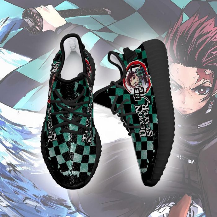 tanjiro yeezy shoes demon slayer anime sneakers fan gift tt04 gearanime 4 - Demon Slayer Merch | Demon Slayer Stuff