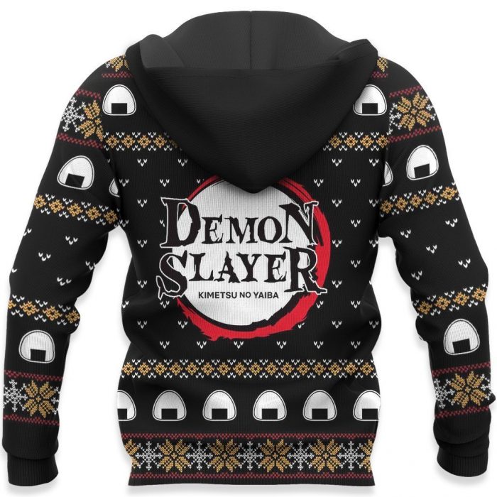zenitsu agatsuma ugly christmas sweater demon slayer anime custom xmas clothes gearanime 6 - Demon Slayer Merch | Demon Slayer Stuff