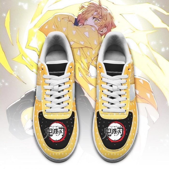 zenitsu air force sneakers demon slayer anime shoes fan gift idea pt06 gearanime 2 - Demon Slayer Merch | Demon Slayer Stuff