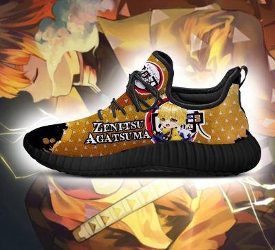 zenitsu reze shoes demon slayer anime sneakers fan gift idea gearanime 4 - Demon Slayer Merch | Demon Slayer Stuff