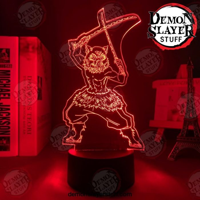 3d led night light anime demon slayer kimetsu no yaiba for bedroom decor manga birthday gift inosuke hashibira 513 - Demon Slayer Merch | Demon Slayer Stuff
