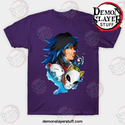 anime demon slayer giyu t shirt purple s 893 - Demon Slayer Merch | Demon Slayer Stuff