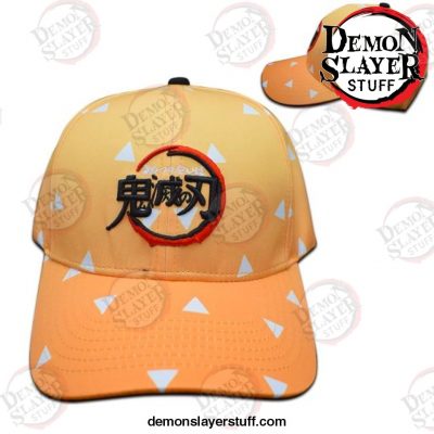 anime demon slayer kamado tanjirou nezuko hat baseball trucker caps adjustable hip hop hats cute cosplay f 543 - Demon Slayer Merch | Demon Slayer Stuff
