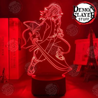 anime kimetsu no yaiba giyu tomioka light for bedroom decor child kids birthday gift manga gadget giyuu lamp demon 894 - Demon Slayer Merch | Demon Slayer Stuff