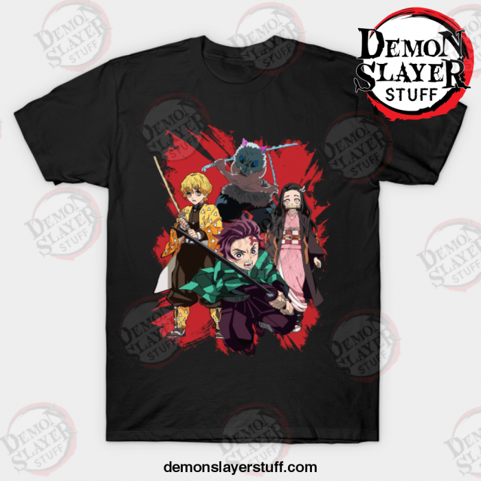 best demon slayer anime t shirt black s 598 - Demon Slayer Merch | Demon Slayer Stuff