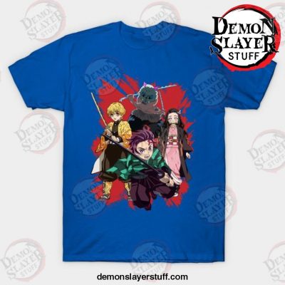 best demon slayer anime t shirt blue s 697 - Demon Slayer Merch | Demon Slayer Stuff