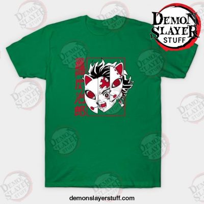 best kamado tanjirou t shirt green s 688 - Demon Slayer Merch | Demon Slayer Stuff