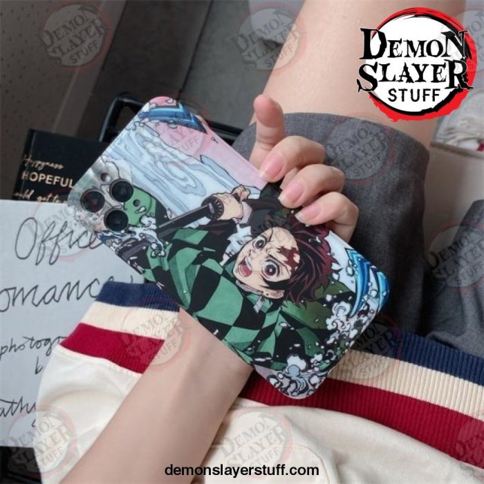 cute demon slayer case for iphone 11 12 pro 7 8 plus x xr xs max phone cases luxury anime kimetsu no yaiba soft tpu 6 973 - Demon Slayer Merch | Demon Slayer Stuff