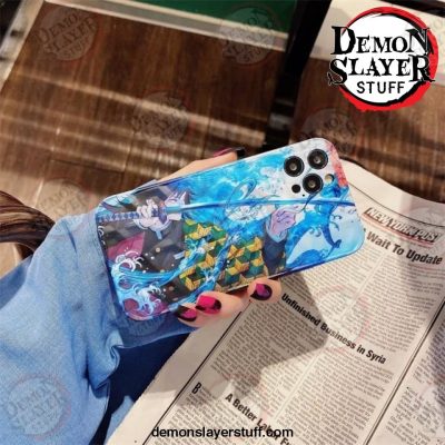 cute demon slayer case for iphone 11 12 pro max 7 8 plus x xr xs phone cases japan anime kimetsu no yaiba soft 12pro 3 184 - Demon Slayer Merch | Demon Slayer Stuff