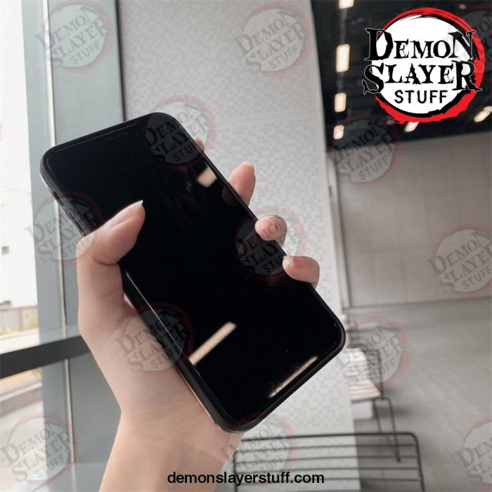 cute ins japan demon slayer case for iphone 12 11 pro 7 8 plus x xr xs max phone cases anime kimetsu no yaiba tpu cover 209 - Demon Slayer Merch | Demon Slayer Stuff