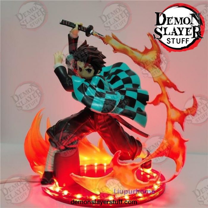 demon slayer action anime led night light kimetsu no yaiba tanjirou kamado fixtures lamp child bedroom bedside decor 170 - Demon Slayer Merch | Demon Slayer Stuff