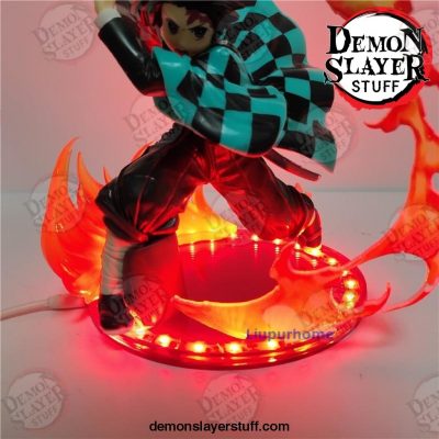 demon slayer action anime led night light kimetsu no yaiba tanjirou kamado fixtures lamp child bedroom bedside decor 299 - Demon Slayer Merch | Demon Slayer Stuff