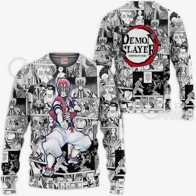 demon slayer anime mix manga hoodie shirt akaza jacket gearanime 2 - Demon Slayer Merch | Demon Slayer Stuff