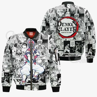 demon slayer anime mix manga hoodie shirt akaza jacket gearanime 5 - Demon Slayer Merch | Demon Slayer Stuff