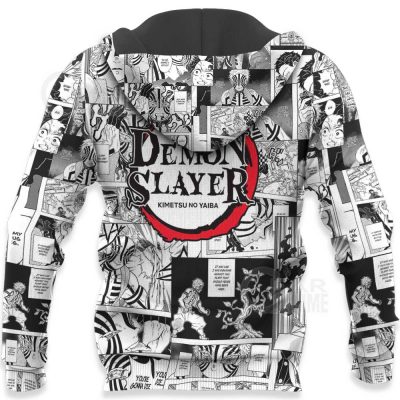 demon slayer anime mix manga hoodie shirt akaza jacket gearanime 7 - Demon Slayer Merch | Demon Slayer Stuff