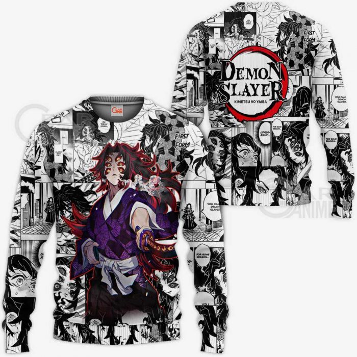 demon slayer anime mix manga hoodie shirt kokushibo jacket gearanime 2 - Demon Slayer Merch | Demon Slayer Stuff