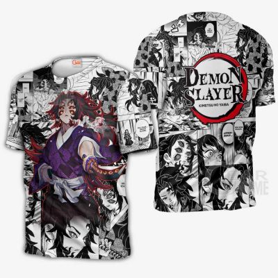 demon slayer anime mix manga hoodie shirt kokushibo jacket gearanime 3 - Demon Slayer Merch | Demon Slayer Stuff