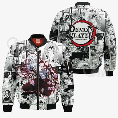demon slayer anime mix manga hoodie shirt muzan kibutsuji jacket gearanime 5 - Demon Slayer Merch | Demon Slayer Stuff
