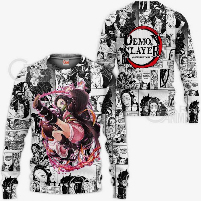 demon slayer anime mix manga hoodie shirt nezuko custom jacket gearanime 2 - Demon Slayer Merch | Demon Slayer Stuff