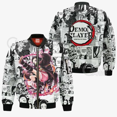 demon slayer anime mix manga hoodie shirt nezuko custom jacket gearanime 5 - Demon Slayer Merch | Demon Slayer Stuff