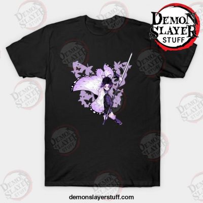 demon slayer anime shinobu t shirt black s 877 - Demon Slayer Merch | Demon Slayer Stuff