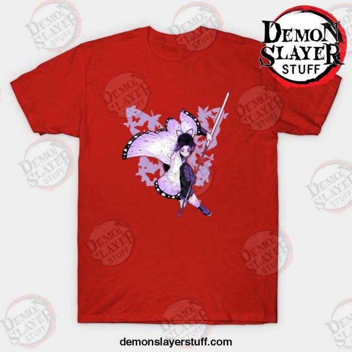 demon slayer anime shinobu t shirt red s 108 - Demon Slayer Merch | Demon Slayer Stuff