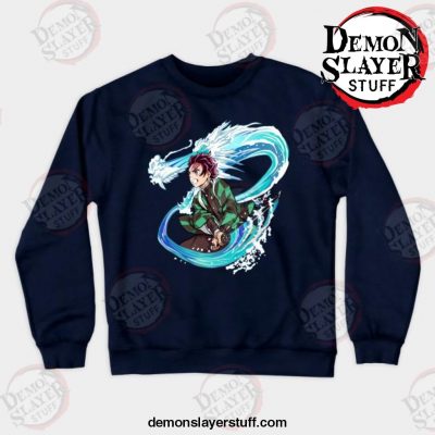 demon slayer anime tanjiro kamado crewneck sweatshirt 221 - Demon Slayer Merch | Demon Slayer Stuff