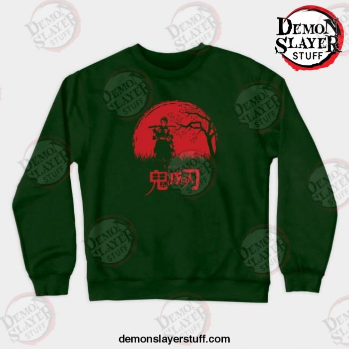 demon slayer crewneck sweatshirt green s 596 - Demon Slayer Merch | Demon Slayer Stuff