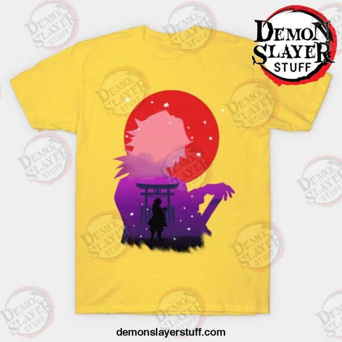 demon slayer giyu toimoka t shirt yellow s 591 - Demon Slayer Merch | Demon Slayer Stuff