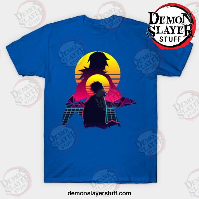 demon slayer giyu tomioka unisex t shirt blue s 454 - Demon Slayer Merch | Demon Slayer Stuff