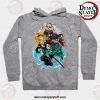 demon slayer hoodie gray s 881 - Demon Slayer Merch | Demon Slayer Stuff