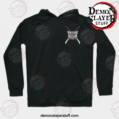 demon slayer inosuke anime hoodie black s 589 - Demon Slayer Merch | Demon Slayer Stuff