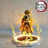 demon slayer kimetsu no yaiba lampara agatsuma zenitsu thunderclap and flash led effect lighting table lamp night 639 - Demon Slayer Merch | Demon Slayer Stuff