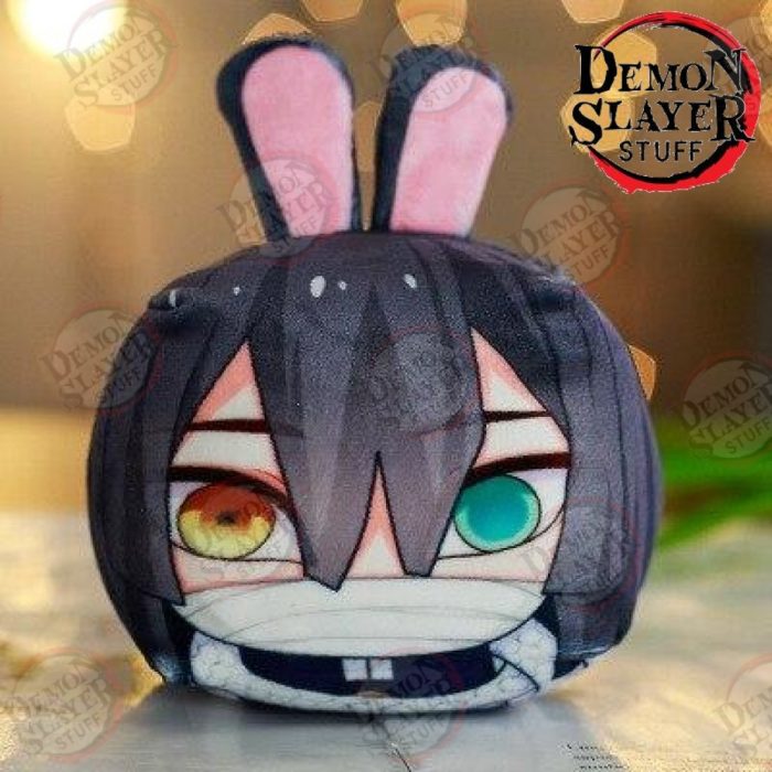 demon slayer plush 10cm cute rabbit obanai iguro shop 590 - Demon Slayer Merch | Demon Slayer Stuff