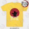 demon slayer red moon t shirt yellow s 277 - Demon Slayer Merch | Demon Slayer Stuff