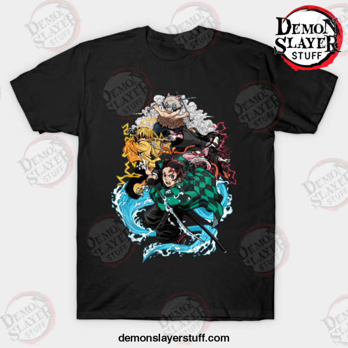 demon slayer t shirt black s 646 - Demon Slayer Merch | Demon Slayer Stuff