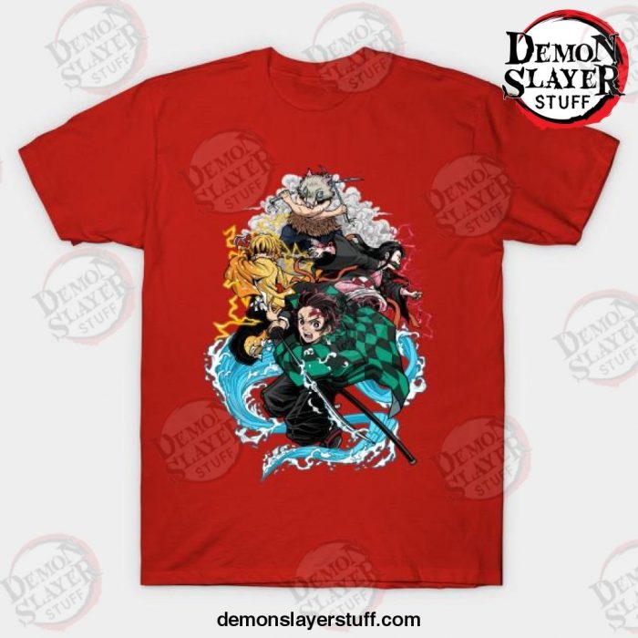 demon slayer t shirt red s 837 - Demon Slayer Merch | Demon Slayer Stuff