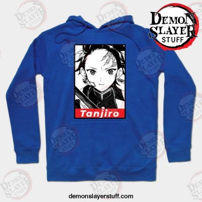 demon slayer tanjiro hoodie blue s 766 - Demon Slayer Merch | Demon Slayer Stuff
