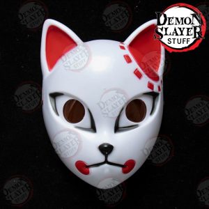 Demon Slayer Masks Cosplay Halloween Costume Mascaras LED - Demon ...