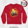 demon slayer zinetsu crewneck sweatshirt red s 147 - Demon Slayer Merch | Demon Slayer Stuff