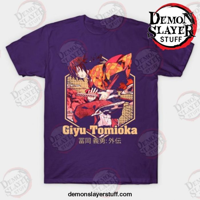 giyu tomioka t shirt purple s 275 - Demon Slayer Merch | Demon Slayer Stuff