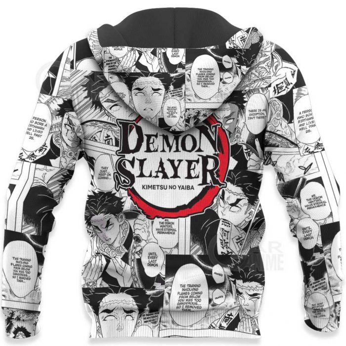 gyomei himejima shirt demon slayer anime mix manga hoodie gearanime 7 - Demon Slayer Merch | Demon Slayer Stuff