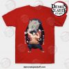 inosuke minimalist t shirt red s 344 - Demon Slayer Merch | Demon Slayer Stuff