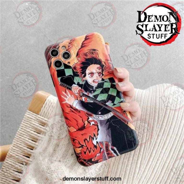 Demon Slayer Kamado Tanjiro 3D Phone Case - Demon Slayer Stuff