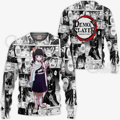 kanao tsuyuri demon slayer anime mix manga hoodie shirt gearanime - Demon Slayer Merch | Demon Slayer Stuff